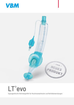 LTevo supraglottische Atemwegshilfe