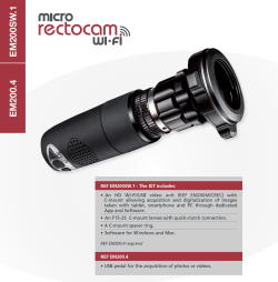 MICRO RECTOCAM WI-FI